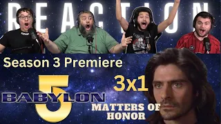 Babylon 5 Newbies React to 3x1 | Matters of Honor | Season Premiere