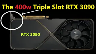 Nvidia’s 400w Triple Slot RTX 3090: AMD should take the Efficiency Crown!