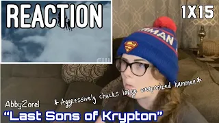Superman and Lois 1x15 “The Last Sons of Krypton” REACTION || AbbyZorel