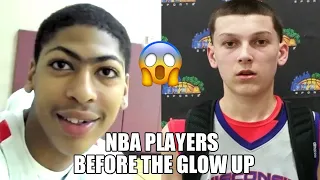 NBA PLAYERS BEFORE THE GLOW UP!