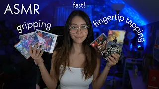 ASMR | Underrated Fast Aggressive Triggers: Fingertip Tapping, Scratch Tapping and Gripping