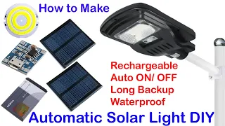 Automatic solar street Light by Manmohan Pal