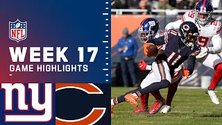 Giants vs. Bears Week 17 Highlights | NFL 2021