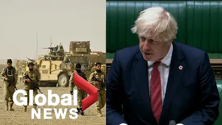 Majority of British troops withdrawn from Afghanistan, PM Johnson says