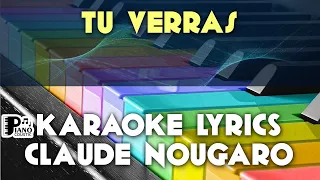 TU VERRAS CLAUDE NOUGARO KARAOKE LYRICS VERSION PSR S975