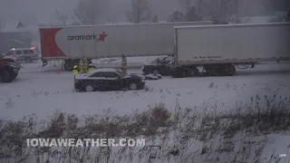 Snow Causes Fatal Accident on I-90 in Wisconsin | December 28, 2021