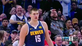 Nikola Jokic Triple Double Highlights Nuggets vs Clippers 2019 01 10   18 Pts, 14 Reb, 10 Ast