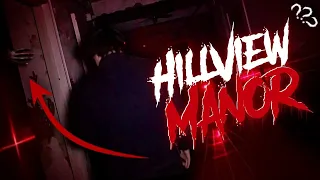 Our HORRIFYING Night at HILLVIEW MANOR | Shadow Figure Captured