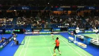 Demi-finale 2011 super series French Lin Dan Tago Kenichi