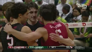 #5 Stanford vs #3 Hawaii | NCAA Men Volleyball 02102024