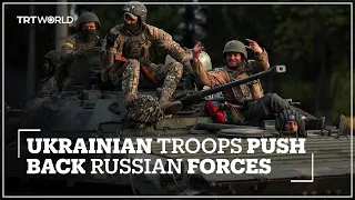 Ukrainian troops push back Russian forces near Kharkiv