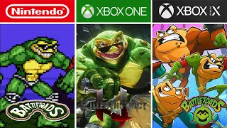 Evolution of Battletoads (1991 - 2020) #gamehistory#evolutiongame