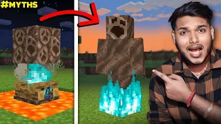 Testing Minecraft Secret Myths That Are 100% Real !