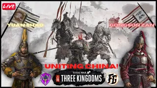 Total War 3 Kingdoms Multiplayer Grand Campaign | Uniting China! | Ep 1