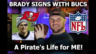 NFL News:  Tom Brady Signs with The Tampa Bay Buccaneers!
