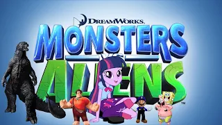 Monsters vs Aliens (Goebelfilms Studios Style) Cast Video