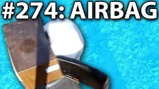 Microwave Another Airbag ... In Slow Motion (#274)