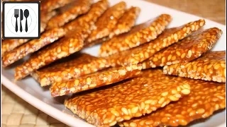 krokan from sesame seeds for 3 minutes. Very fast and easy