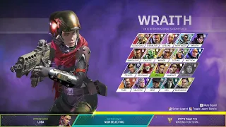 Apex Legends Eternal Life Wraith NEW Select animation