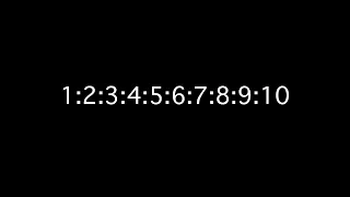 1:2:3:4:5:6:7:8:9:10 Polyrhythm