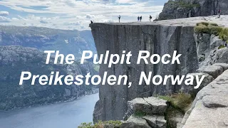 Pulpit Rock( Preikestolen hike), Norway