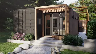 2x20ft Shipping Container House-Studio Apartment