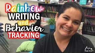 Rainbow Writing & Behavior Tracking | Week in Review | Teacher Vlog S1 E37