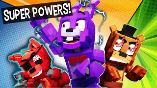 BONNIE GETS SUPER POWERS?!? - Minecraft FNAF Animation