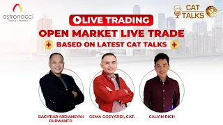 CAT TALKSHOW : "LIVE TRADING" Beli Saham Ratusan Juta | CPIN JPFA MAIN ARTO | Gold & NASDAQ