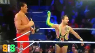 WWE Snake charmer/ khali vs santino