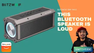 BLITZWOLF BW-WA3 100W BLUETOOTH SPEAKER FULL REVIEW - TAGALOG