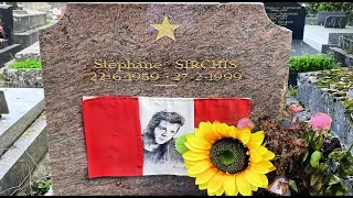 Tombe de Stéphane SIRKIS, ou SIRCHIS, du groupe INDOCHINE, Cimetière de Bagneux