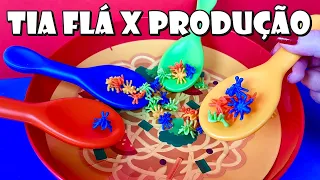 IÉCA! Peguei MOSCA Na SOPA Tia Flá X Produção