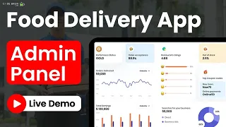 Advanced Admin Panel For Your Food Delivery App | Restaurant Management Dashboard [Live Demo]