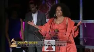 Diana Ross - Receiving The Lifetime Achievement Award - 54th Annual The Grammy's 2012