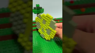 Spawning Minecraft Slime Spawn Egg BUT Lego! #shorts