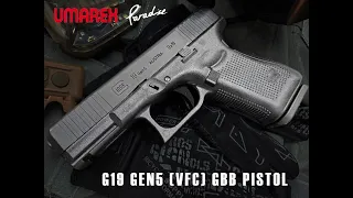 2014新品!!Umarex VFC G19 Gen5 GBB Pistol開箱!試玩Guide Hop技術