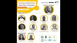 Webinar: Investing in the Oil Palm Value Chain in Edo State