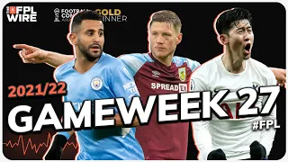 FPL Double Gameweek 27  | The FPL Wire | Fantasy Premier League Tips 2021/22