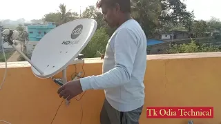 Video con d2h Dish Antenna Tata Sky Signal Setting Tata Play Signal Settings