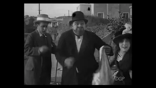 THE RIOT (1913) (extract) -  Mabel Normand & Roscoe "Fatty" Arbuckle