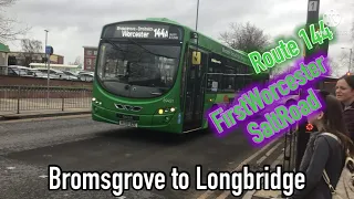 BUS RIDE On my Local Bus Route | 144 to Longbridge