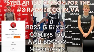 Stellar 15U AAU Season Highlights for the #3 Ranked CG in Virginia. Ethan Collins. Elite 60. 6’3 195