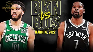 Boston Celtics vs Brooklyn Nets Full Game Highlights | March 6, 2022 | FreeDawkins