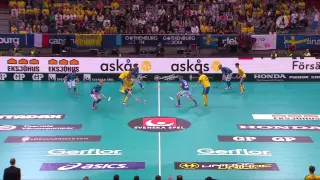 WFC2014 Sweden vs Finland Floorball Male
