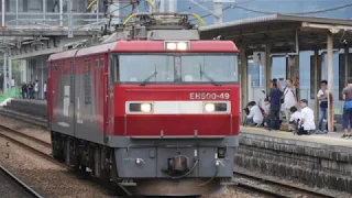 EH500"金太郎" 本気のフル加速シーンin香椎駅