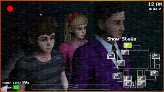 FNaF 4: Afton Family took over FNaF 1! (FNaF 1 Mods)