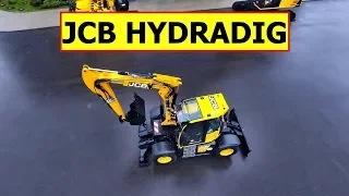 JCB HYDRADIG 110W — обзор уникального колёсного экскаватора