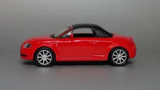 Audi TT Roadster "Soft Top" | Hongwell Cararama | Масштабная модель автомобиля 1:43