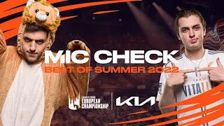 Best of Summer 2022 | Kia Mic Check | 2022 LEC Summer